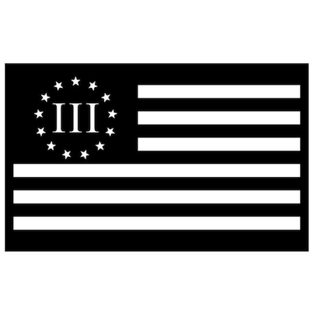 Finalfan Betsy Ross III Patch - Black & Grey FI299136